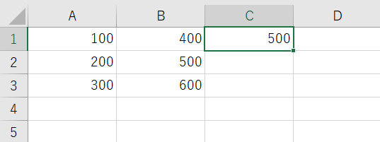 Excel でアクティブセルを移動させない